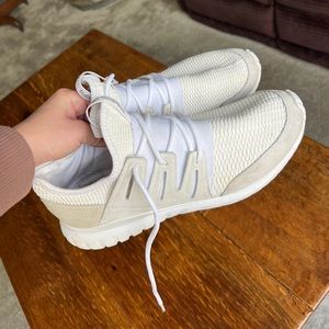 adidas Tubular Radial White Light Grey size 12